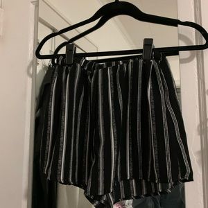 fashion nova striped shorts